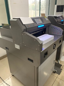 FRONT E4908T the Electric Paper <strong>Cutter</strong> Is Simple and Easy to Operate 490 mm Long Life, High Precision, Safety Indicator Light