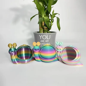 3D in xoay ốc trang trí đồ chơi dễ thương thư giãn cầu vồng thiết kế với Built-in không gian lưu trữ cho động vật & Khủng Long người hâm mộ - Product Image 3