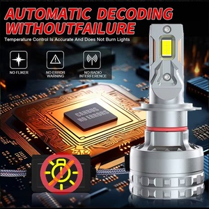 ไฟรถยนต์180W H4รถยนต์ให้แสงสว่างมาก H11 H7อัตโนมัติ Faro Para focos นำ9006 luces ไฟหน้ารถ9005หลอดไฟ LED - Product Image 2