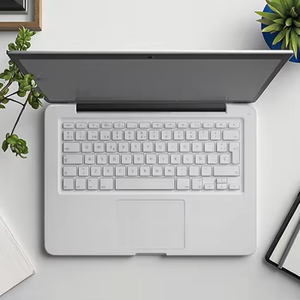 Chất lượng cao palmrest đối với <span class=keywords><strong>MacBook</strong></span> Pro 13 "A1342 <span class=keywords><strong>Top</strong></span> trường hợp với sp bố trí bàn phím + Touchpad New màu trắng - Product Image 4