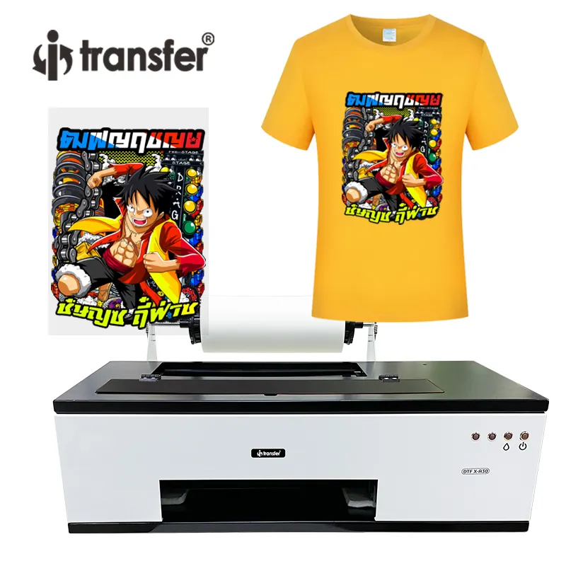 Großhandel weiße Tinte DTF Wärme übertragung PET-Folie A3/A3 Tinten mischung DTF-Drucker Tinten strahl drucker Roll-to-Roll-Drucker Sublimation stinte