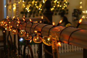 Kanlong Light String Orange <strong>LED</strong> Light Set 2 50L/10cm/<strong>30cm</strong> Outdoor with 8 Function 3AA Control