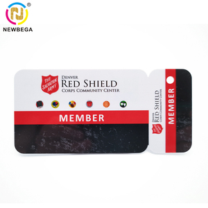 定制标志聚氯乙烯会员卡贵宾礼品卡，带序列号 - Product Image 6