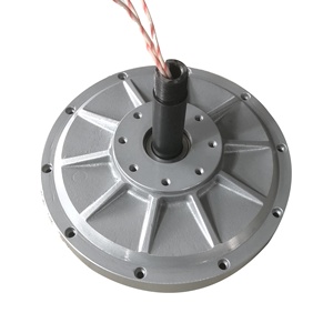 风力发电机用外内转子200W 200RPM 24v盘式无芯永磁发电机 - Product Image 1