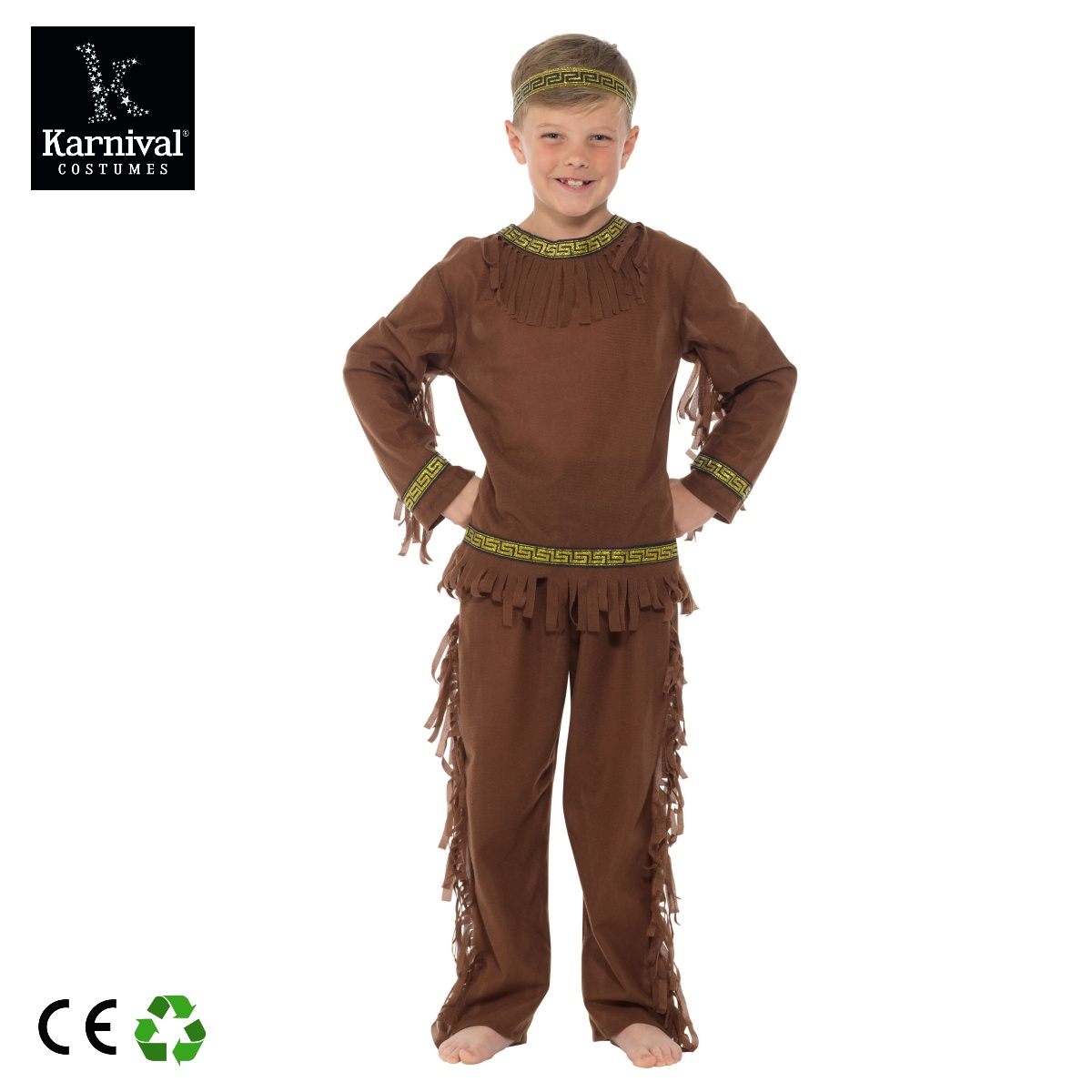 Brown Boy 83130 Top,Trousers & Headband