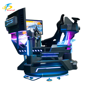 VRNO.1新しいトリプルスクリーン3軸360度選択レーシングカーシミュレーターアーケードビデオゲームコンソール - Product Image 2