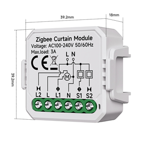 YiHiOO ZigbeeカーテンコントローラースイッチDIYスイッチTuyaアプリ時間音声制御スマートカーテンオープナーカーテンモジュール - Product Image 5