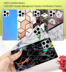 เคสโทรศัพท์มือถือเลเซอร์ IMD Square กันกระแทกพิมพ์ลายสุดหรู,เคสสีดำเป็นมิตรกับสิ่งแวดล้อมสำหรับ Iphone 13 12 11 Pro Max - Product Image 2