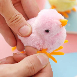 Toptan hayvan peluş oyuncak komik rüzgar atlama atlama tavuk peluş oyuncak - Product Image 4