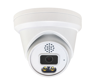 智能VCA双灯500万像素F1.6 2.8毫米IP POE摄像机，带双向音频和复位 - Product Image 1