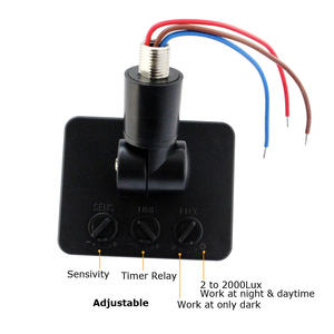 Sensor de Movimiento Pir para Lámpara LED, Detector de Movimiento Automático, Temporizador, DC, 12V, Sensor de Luz para Exteriores - Product Image 5