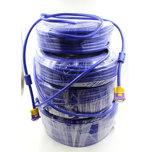 เครื่องฉายภาพ TV 3 + 9 VGA ตัวผู้ไปยังตัวผู้,ความละเอียด50ม. จอ LCD HD สายข้อมูล VGA 12พินสำหรับพีซีพร้อมห่วงแม่เหล็กคู่ - Product Image 5