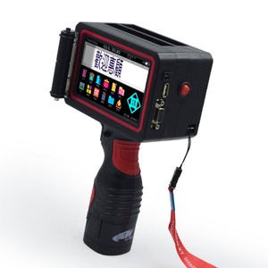 Tragbarer Griff Handheld Handlicher automatischer Handab lauf Verfalls datum Code Inkjet-Codierung drucker für Maschinen plastiktüte - Product Image 1