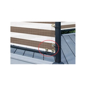 Strisce colorate in HDPE per esterni rete di recinzione in rete per Privacy schermo traspirante protezione per balcone panno parasole resistente allo sbiadimento - Product Image 3