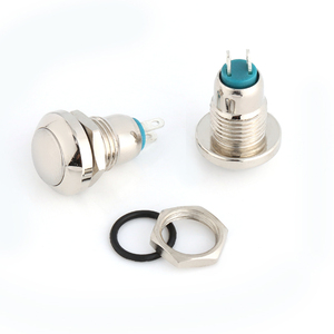 8mm Smd Moentary su geçirmez anahtarı dokunmatik anahtarı push button mini yuvarlak mini mekanik elektronik gümüş basmalı düğme anahtarı - Product Image 1