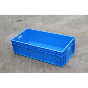 LK EU4822 Caja sólida encajable Reciclable Plegable Estilo DE LA UE Contenedores de plástico PP Caja de almacenamiento de logística plegable - Product Image 2
