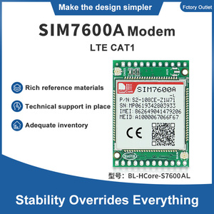 SIM7600 <strong>Module</strong> 4G Board <strong>MODEM</strong> With 1 Sim Card Slot RS232 Serial Port TTL Data Transmission/DTMF/SIM/GNSS - Product Image 4