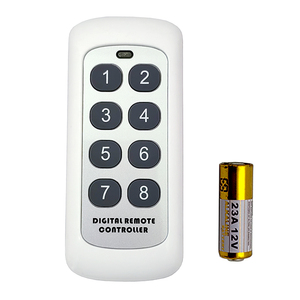 Smart Home Neu 433MHz 8-Tasten-Lerncode Ev1527 Fernbedienung HF-Sender High Power Wireless - Product Image 1