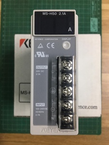 オリジナルKeyence MS-H50スイッチング電源100-240VAC入力24VDC出力 - Product Image 3