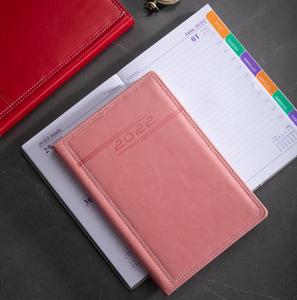 Caderno de couro popular 2024 impresso a4 a5 insert day wely classmate planner diário jornal agenda folha logotipo espanhol