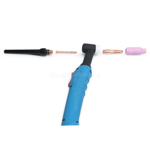 Công Nghiệp Làm mát bằng nước Wp18 ngọn đuốc Tig Hàn ngọn đuốc làm bằng đồng bền cho Tig ARC thợ hàn - Product Image 4