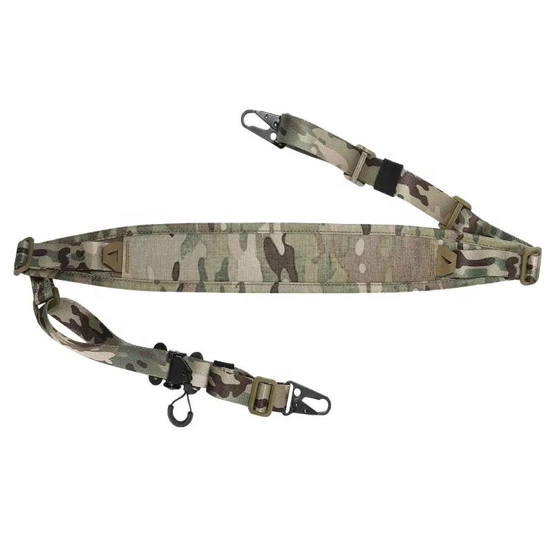 Wholesale Yakeda Hunting Accessories Two Point Durable Shoulder Padded Strap Length Adjustable Gun Sling With Buckle