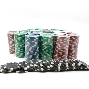 Özel Logo 14g zar tarzı kumarhane çipleri kil Poker fişi seti için Texas holdblack siyah <span class=keywords><strong>Jack</strong></span> ABS malzeme seramik Poker cips