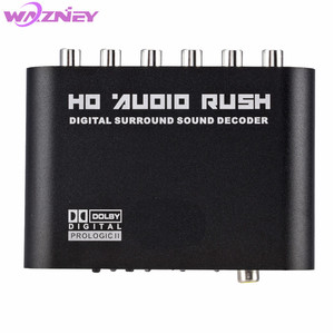 5.1 CH Audio Decoder SPDIF Coaxial to RCA DTS AC3 Optical Digital Amplifier <strong>Analog</strong> Converte HD - Product Image 1
