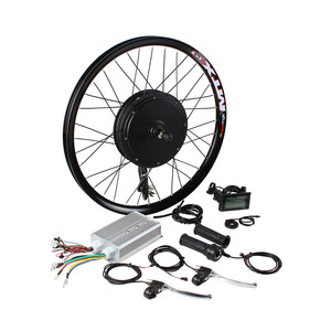 48V 60V 72V 26 inç 27.5 inç 700c 28 inç <span class=keywords><strong>3000W</strong></span> elektrikli bisiklet kiti Hub Motor elektrikli bisiklet dönüşüm kiti ile çıkarma boyutu 135-170mm - Product Image 1