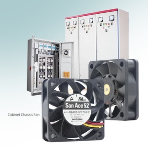 Sanyo 9GA0512P7G001 52x15mm 12V DC 1.56W rulman yüksek performans düşük güç CPU sunucu kasası eksenel soğutma fanı - Product Image 4