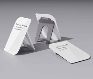 Bảng Kính Để Bàn-Giá Vẽ Để Bàn 12X8 Inch Bảng Trắng Có Chân Đế, Bảng Để Bàn - Product Image 2