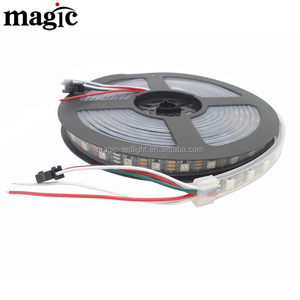 5V WS2812B nero PCB IP67 impermeabile 5M 300LED SMD5050 RGB indirizzabile WS2812 striscia LED - Product Image 6