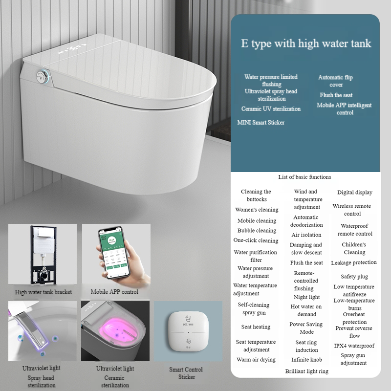 Model E - High water tank