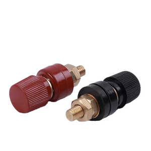 Kit de bloque de terminales de cobre puro, enchufe de latón de resorte para inversor, prueba eléctrica, poste de unión de energía de batería remota - Product Image 1