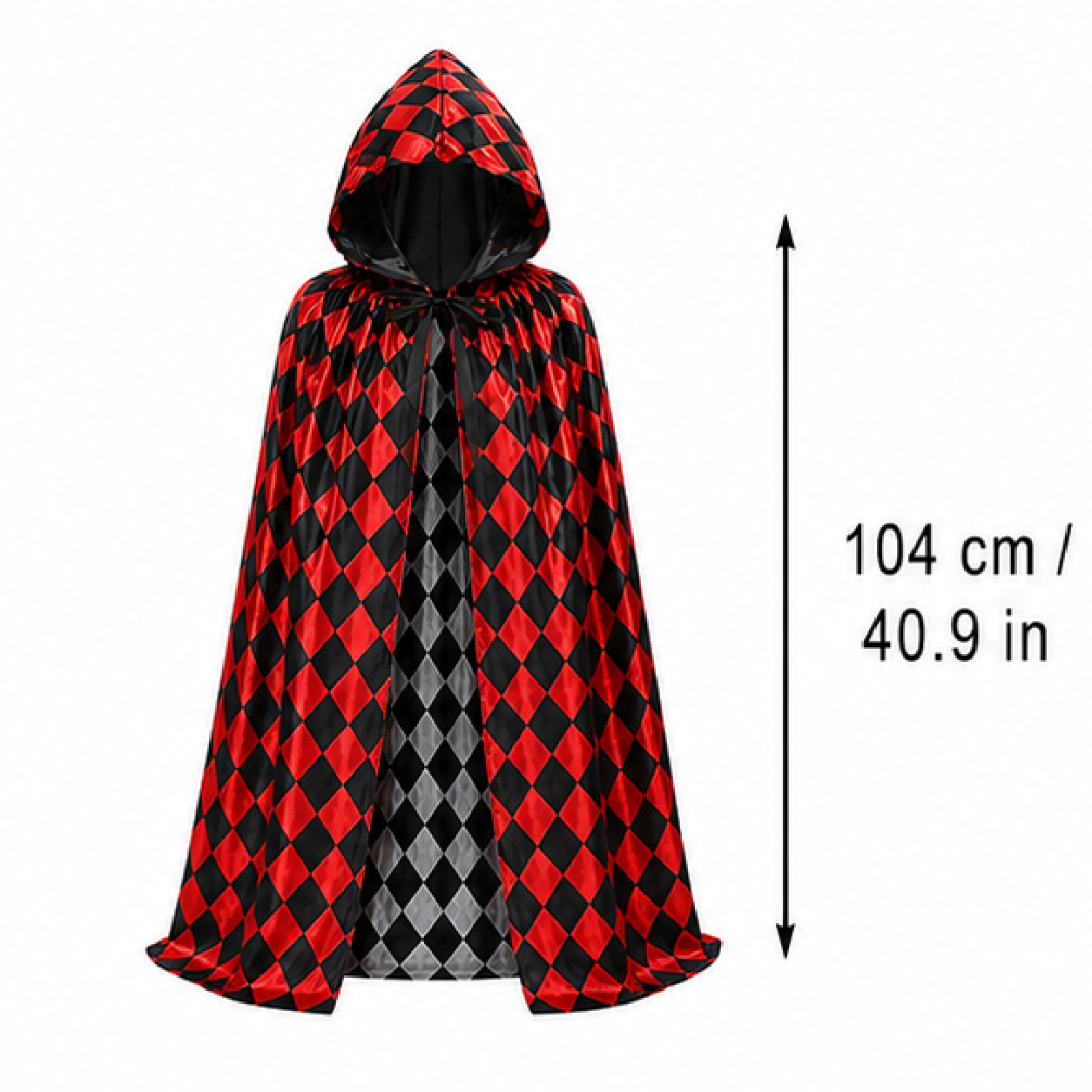 Plaid noir104cm