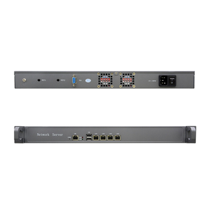 Hardware 1U Netzwerk X86 Multi Lan Netzwerk gehäuse Firewall Sicherheit VPN Router Server Firewall Barebone Appliance Pfsense