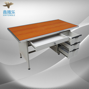 Modern Design Wooden <strong>Computer</strong> <strong>Table</strong> with 3 Drawers Low Price MDF Material <strong>for</strong> Office or Home Studying Metal Office Desk - Product Image 6