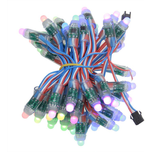 Digitales LED-Pixel licht 12mm WS2811 IC Vollfarb-Pixel-LED-Modul Licht DC 5V Eingang IP68 Wasserdichte RGB-Farbe ab Werk