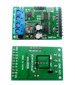 RS485 RS232(TTL) PLC Modbus Rtu Módulo 8ch IO Placa de interruptor de control para relé Automatización industrial - Product Image 1