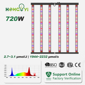 LED 720W tam spektrum + uzak kırmızı cips güç kaynağı takılı bahçecilik ışık büyümeye yol açtı - Product Image 4