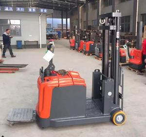 Apilador de pasillo estrecho, 2023 toneladas, 2 toneladas, 3 toneladas, automático, eléctrico, elevador automático, 5 metros de altura, apilador de palés, 1,5