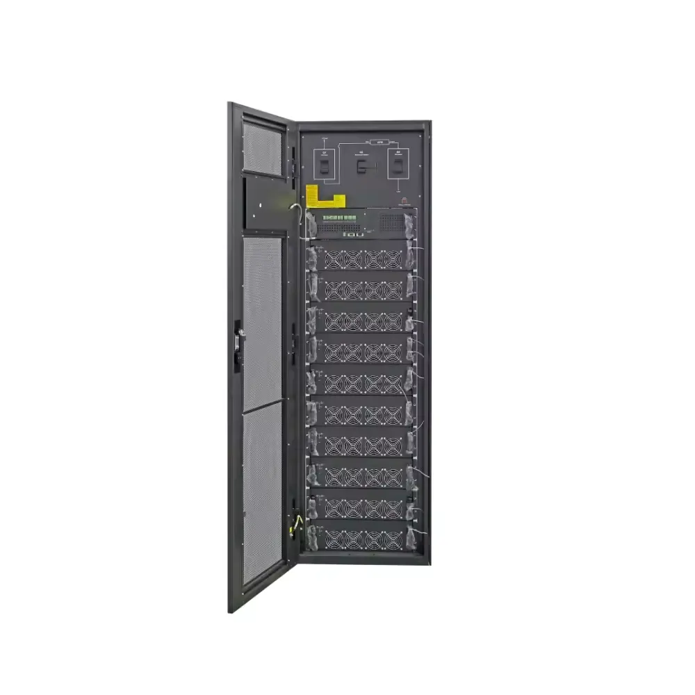 Fonte de energia modular UPS 10KW 40KW 60KW 80KW 3 Fase 380V 400V UPS on-line UPS Modular