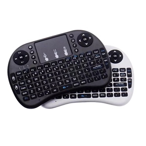 I8 Remote USB Backlit Multitouchpad 2.4G Mini Wireless <strong>Keyboard</strong> with Touchpad Backlight for Laptop/Smart TV - Product Image 1