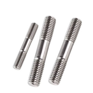 Metric thép không gỉ SUS201 SUS304 sus316 sus430 đồng bằng đánh bóng đôi kết thúc <span class=keywords><strong>Stud</strong></span> ren <span class=keywords><strong>Stud</strong></span> Bolt din938 din939 din940 - Product Image 4