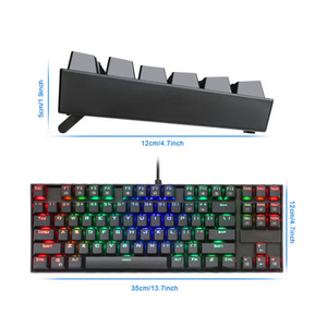 K552 Mechanical Gaming <strong>Keyboard</strong> RGB LED Backlit Wired with Anti-Dust Proof Switches for Windows PC - Product Image 2
