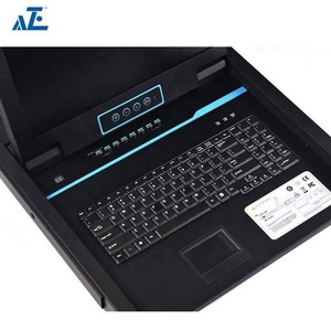 1U 8ポートRackmount KVMコンソール17インチ画面サーバーRackmountコンソール8台のコンピューター接続を搭載 - Product Image 4