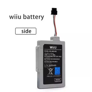 3.7V 3600MAh Battery for Nintendo <strong>Wii</strong> U Console Battery Pack for <strong>WII</strong> U Rechargeable Batteries