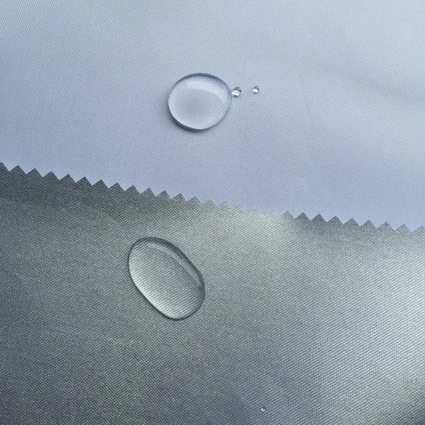 210D Waterproof Silvering Coating Polyester Oxford Fabric