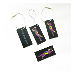 Etiqueta de pendurar roupas de luxo com <span class=keywords><strong>design</strong></span> personalizado, etiqueta de balanço para roupas cortadas, cartões de visitas com corda, espessura