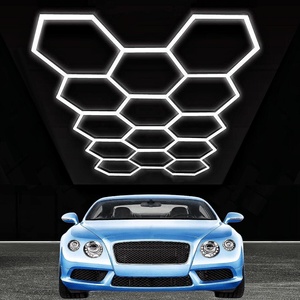 Facile da installare luce esagonale a led a nido d'ape di alta qualità per le vendite professionali di fabbrica luci da Garage luce esagonale a Led - Product Image 6